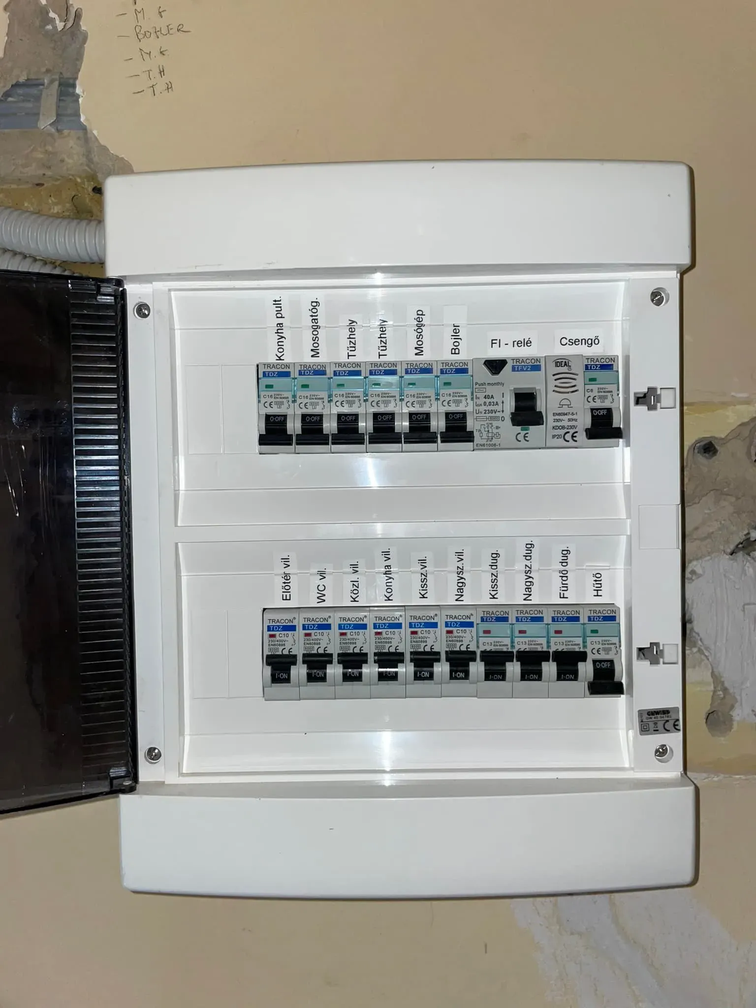 Villanyszerelési munka 22